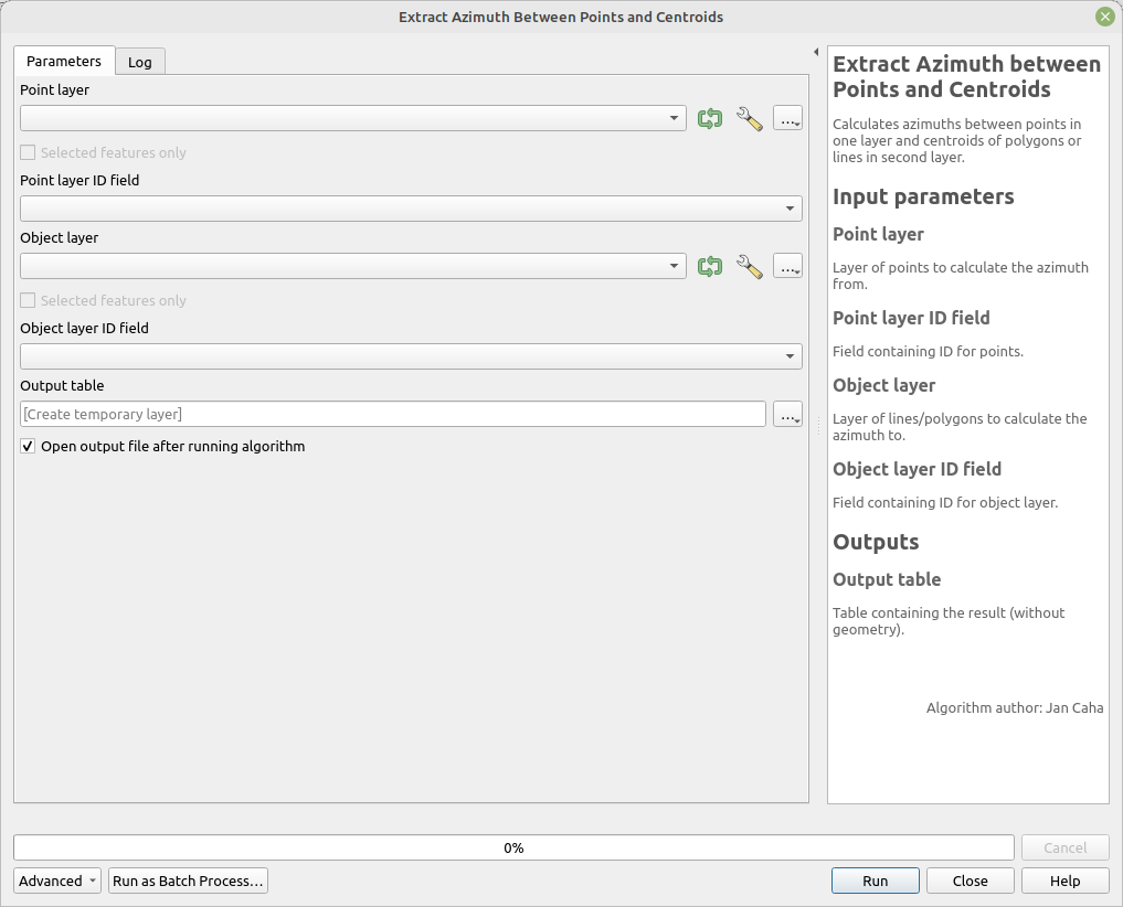 Extract Azimuth between Points and Centroids