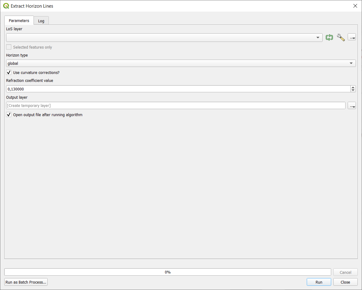 Extract Horizon Lines