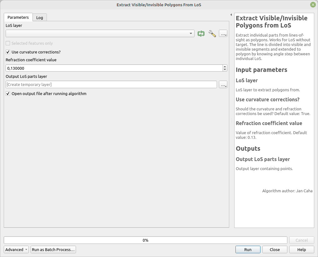 Extract Visible/Invisible Polygons from LoS
